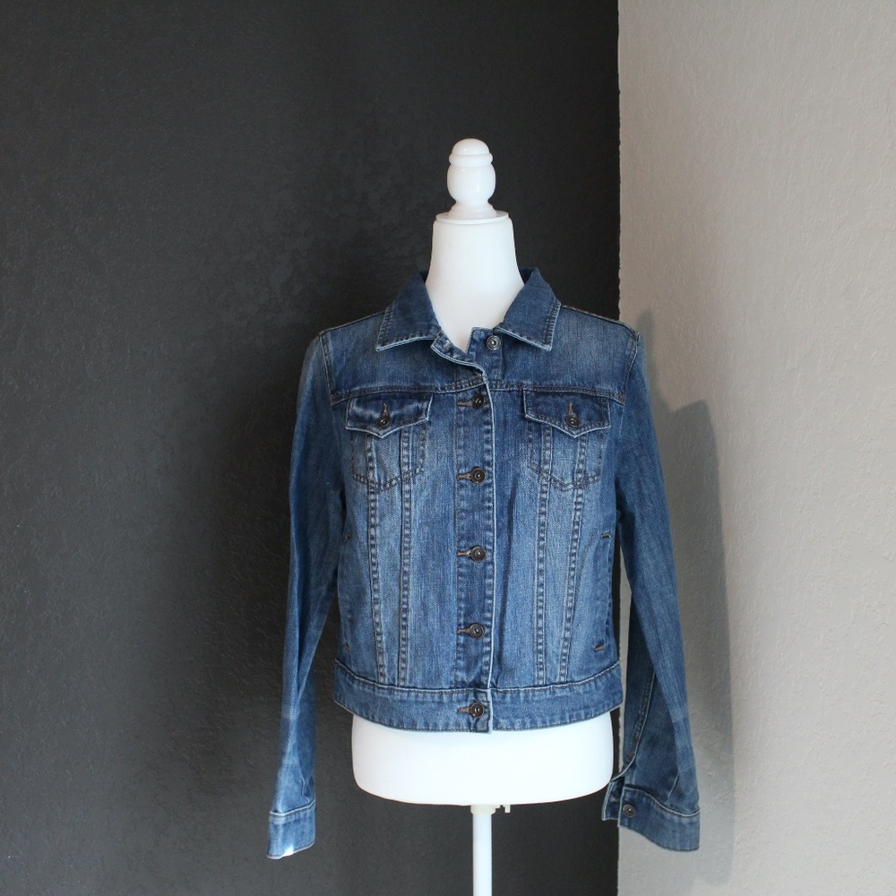 Classic Blue Denim Jean Jacket